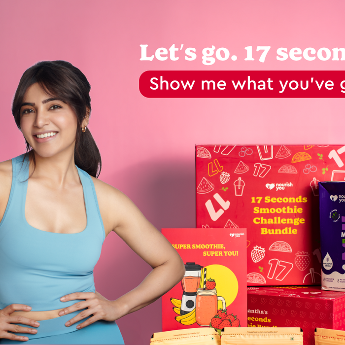 17 Seconds Smoothie Challenge by Samantha Ruth Prabhu
