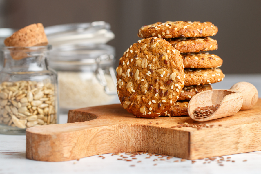 Sunflower seed cookies