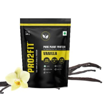 pro2fit, one good protein, vegan protein powder, vanilla protein powder