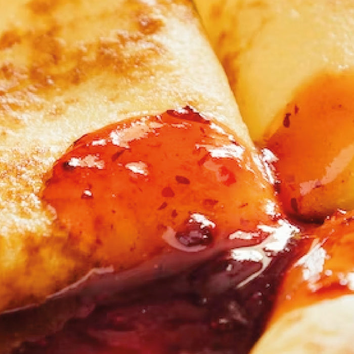 How to make vegan crepes with berry compote