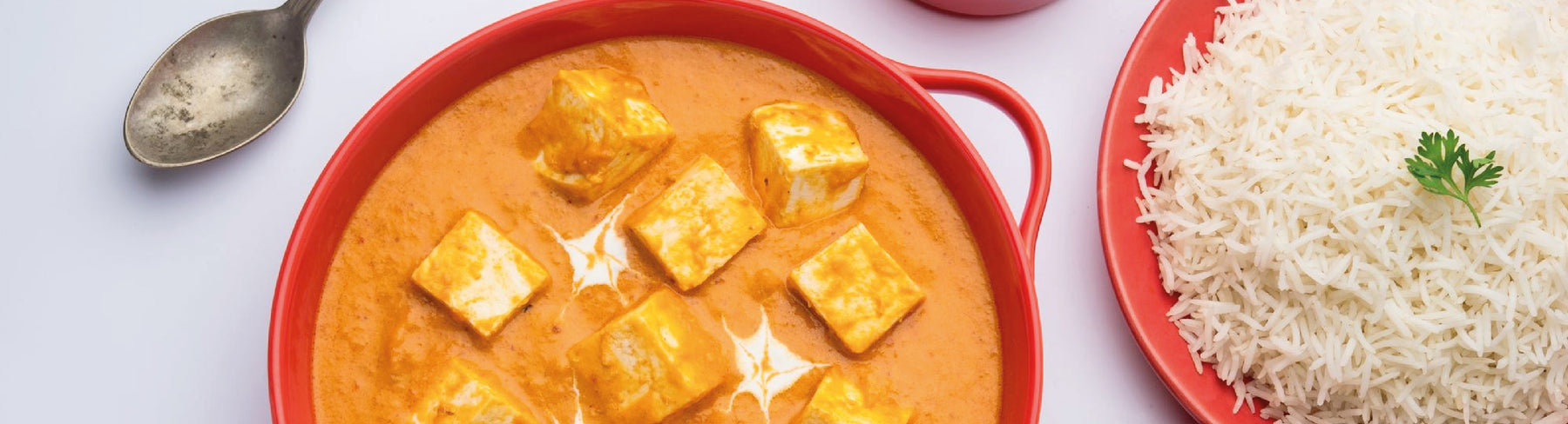 basmati rice, rice, paneer, tofu, butter tofu, masala tofu, butter paneer, masala paneer
