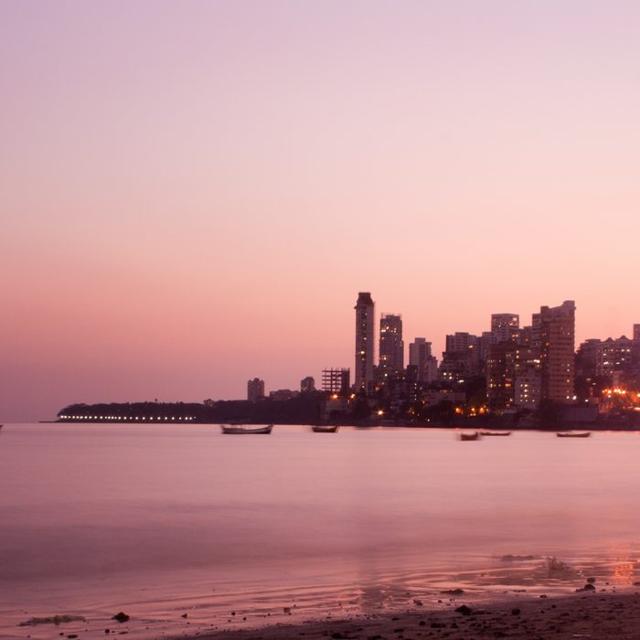 mumbai, bombay, india, city, juhu beach