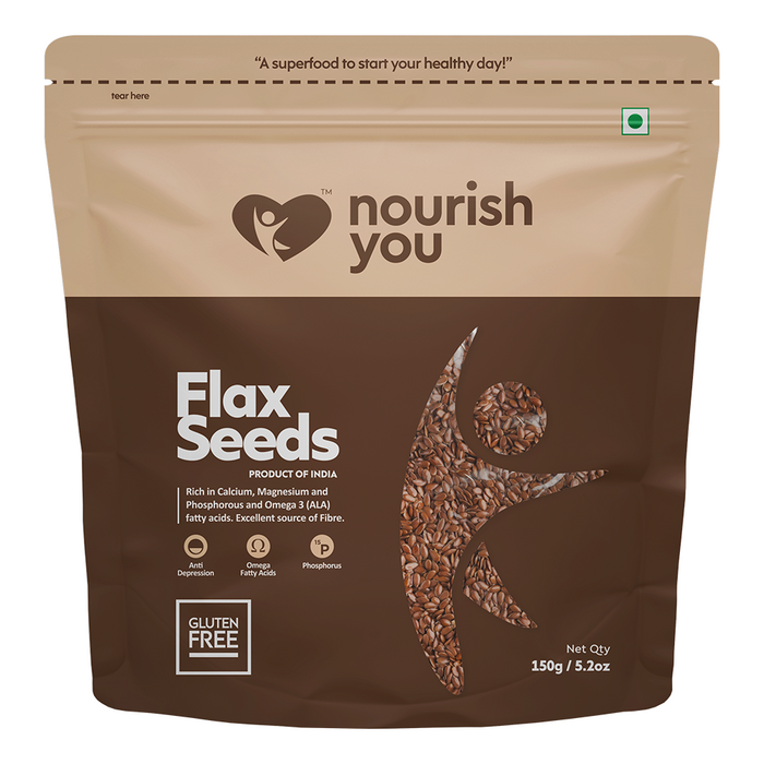 Flax seeds, Omega-3 rich, Whole grain