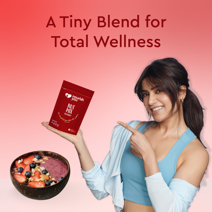 Goji berry nut mix, Dietary Fiber, Iron and Vitamin A