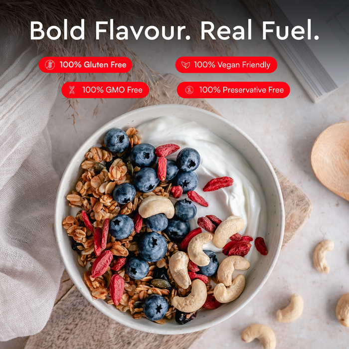 Goji berry nut mix, Dietary Fiber, Iron and Vitamin A