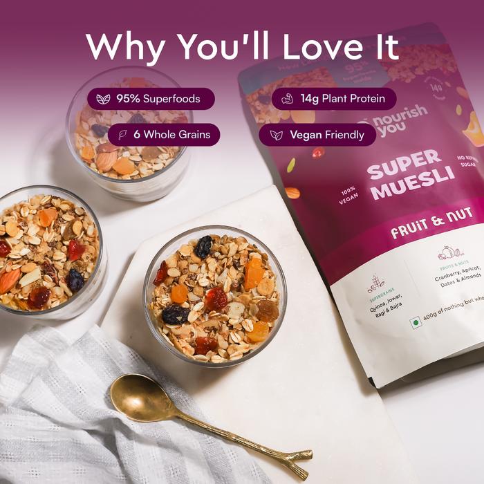 Super muesli - fruit & nut | 400g