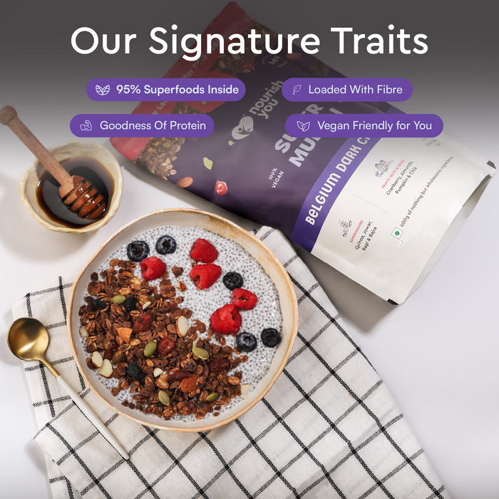 Super muesli - Belgium dark chocolate | 400g