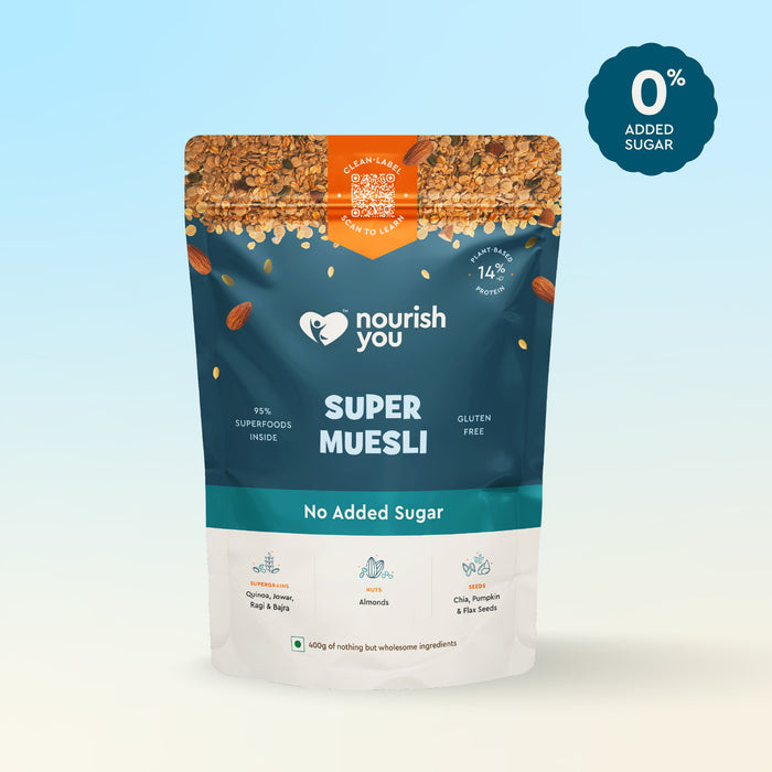 Super muesli - no added sugar | 400g