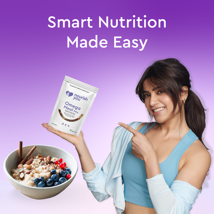 Omega meal mix, Rich Source Of Calcium and Iron | 200G