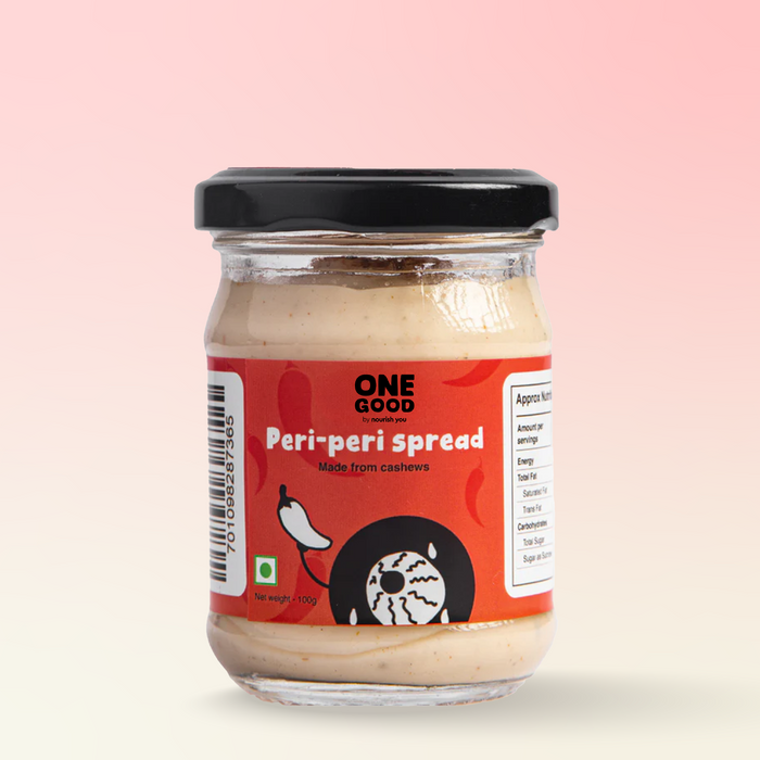 Cashew cheese spread - 100 gm | Peri-peri | clean label, great taste