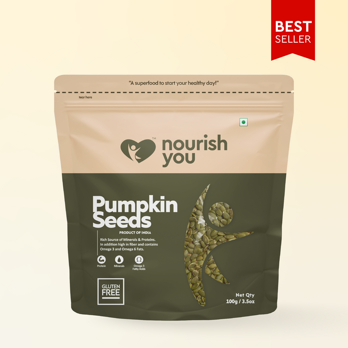 Pumpkin seeds, Zinc Rich, Magnesium Rich