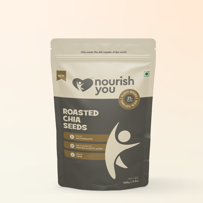Roasted chia seeds, Rich in Omega-3 And Fiber