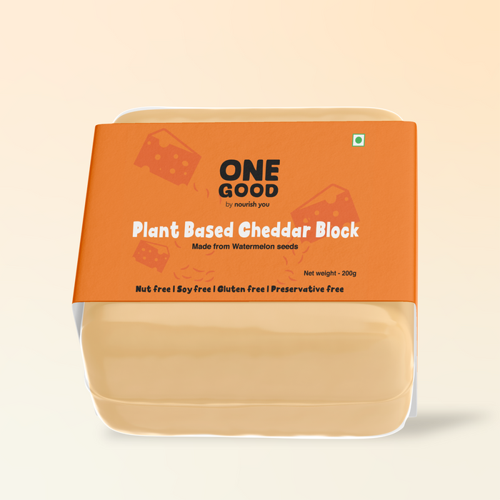 Plant based cheese block bundle - pack of 2 | 400 gm