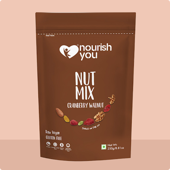 Cranberry walnut nut mix | 250g