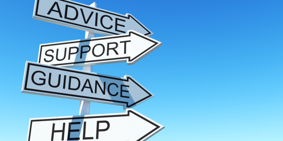 advice, support, guidance, help