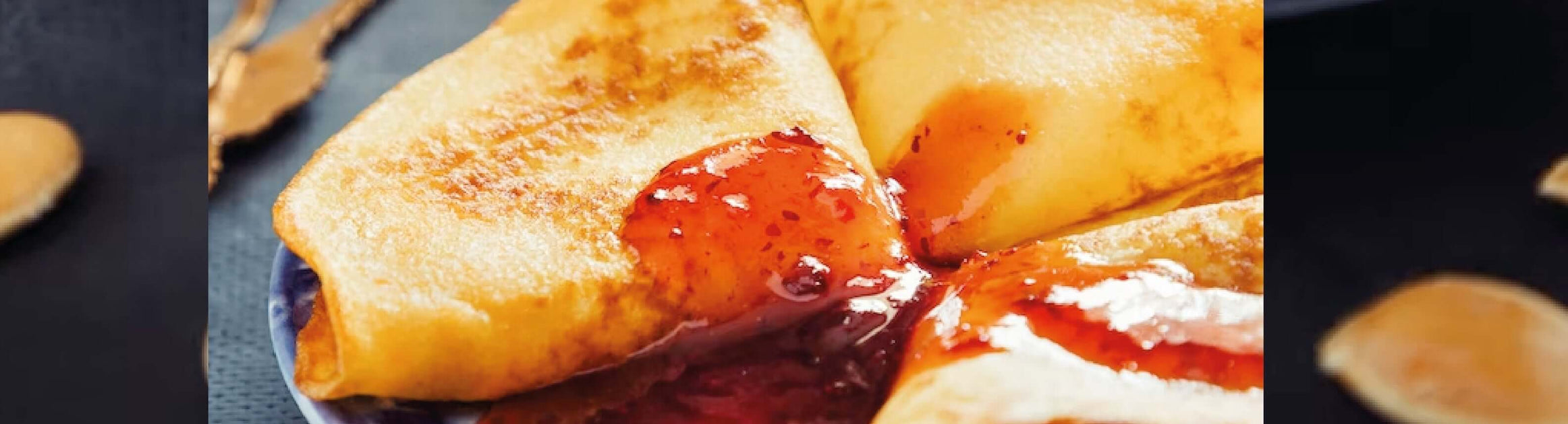 How to make vegan crepes with berry compote - Nourish You
