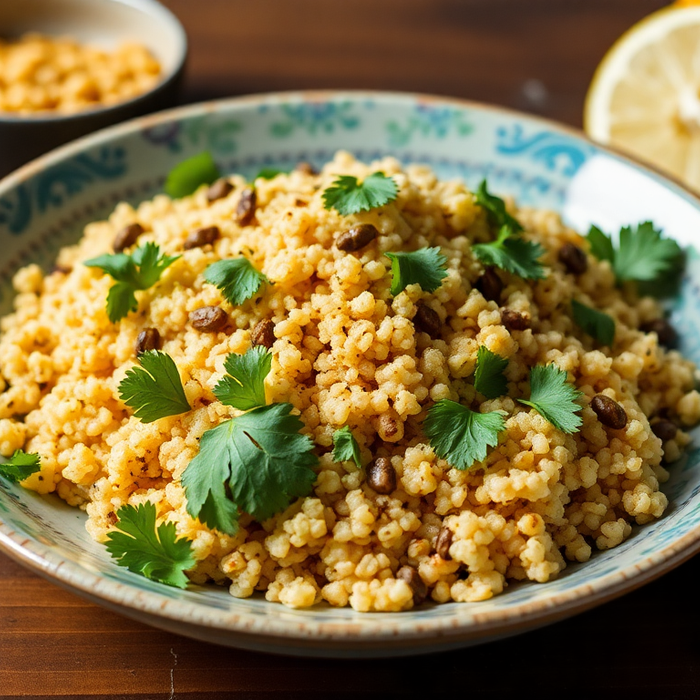 everyday indian food with superfoods like quinoa
