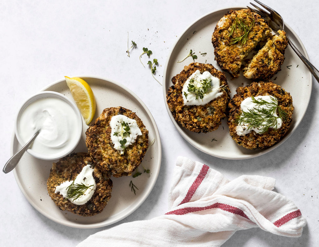 Quinoa Cutlets with Sunflower Seed Dip Recipes