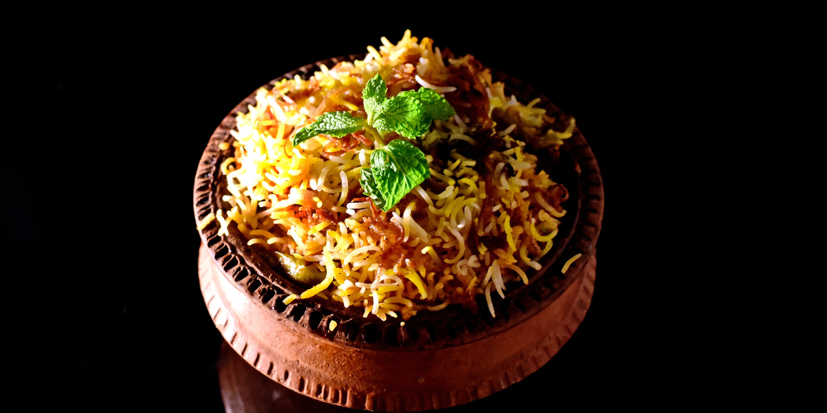 Vegan biriyani recipe with vegan curd - Nourish You