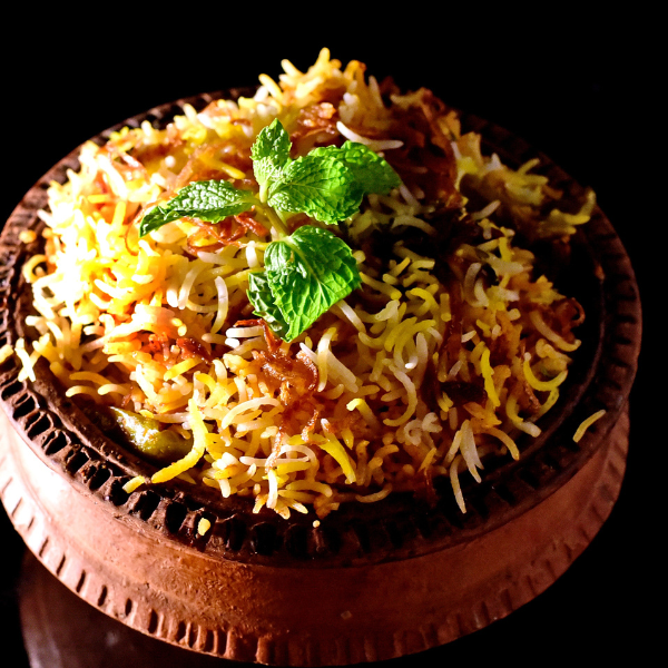 Vegan biriyani recipe with vegan curd - Nourish You