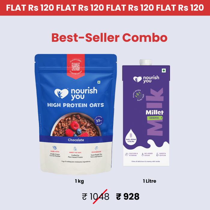 HIGH PROTEIN OATS MILLET MLK COMBO
