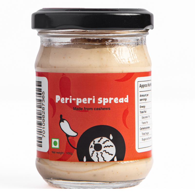 Cashew cheese spread - 100 gm | Peri-peri