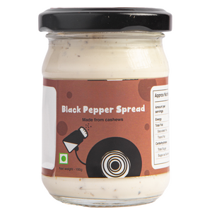 Cashew cheese spread - 100 gm | Black pepper