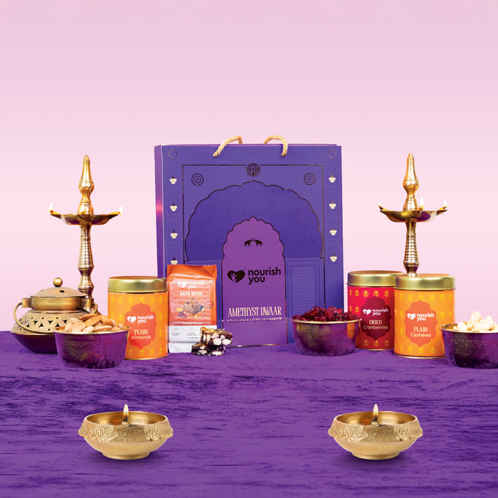 Shuddh Utsav Diwali Hamper – Amethyst Dwaar Gift Box