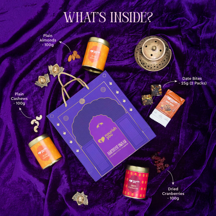 Shuddh Utsav Diwali Hamper – Amethyst Dwaar Gift Box