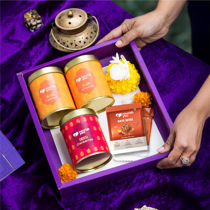 Shuddh Utsav Diwali Hamper – Amethyst Dwaar Gift Box