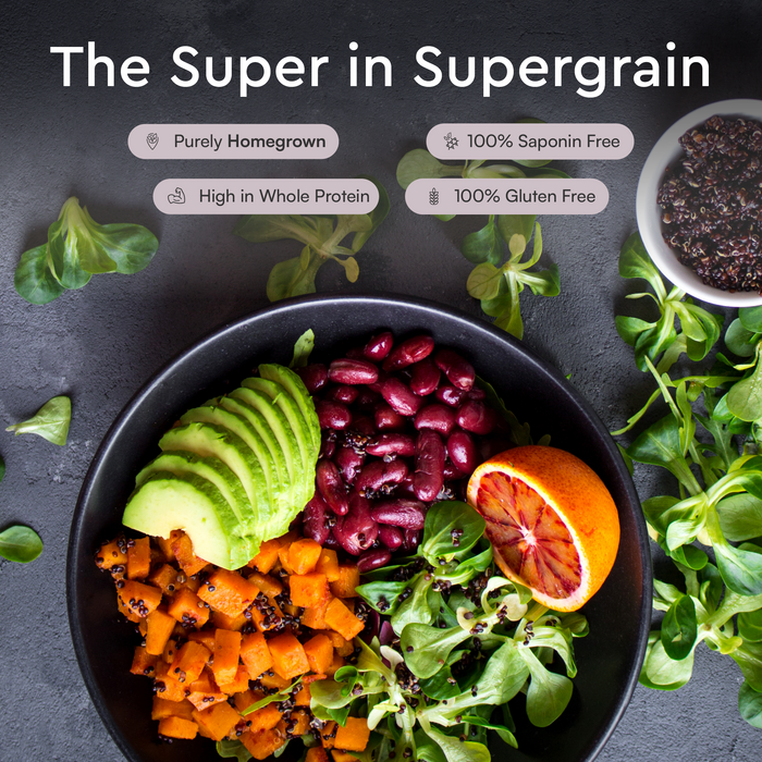 Black quinoa, Superfood, Wholegrain