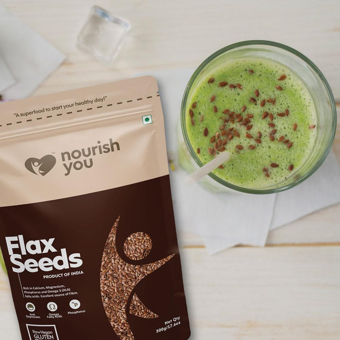 Flax seeds, Omega-3 rich, Whole grain