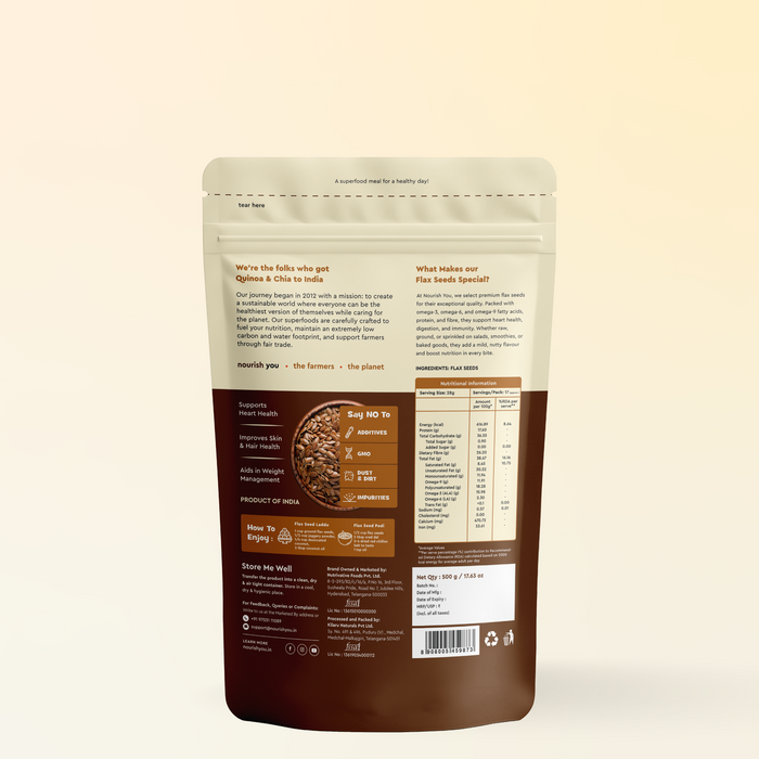 Flax seeds, Omega-3 rich, Whole grain