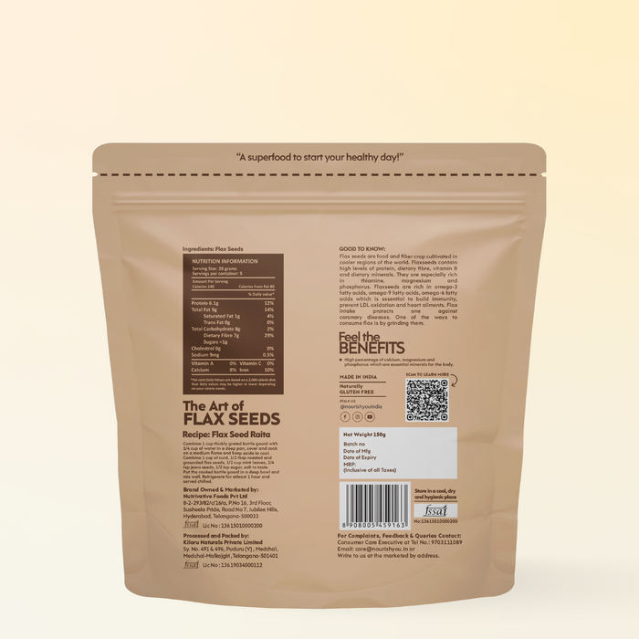 Flax seeds, Omega-3 rich, Whole grain