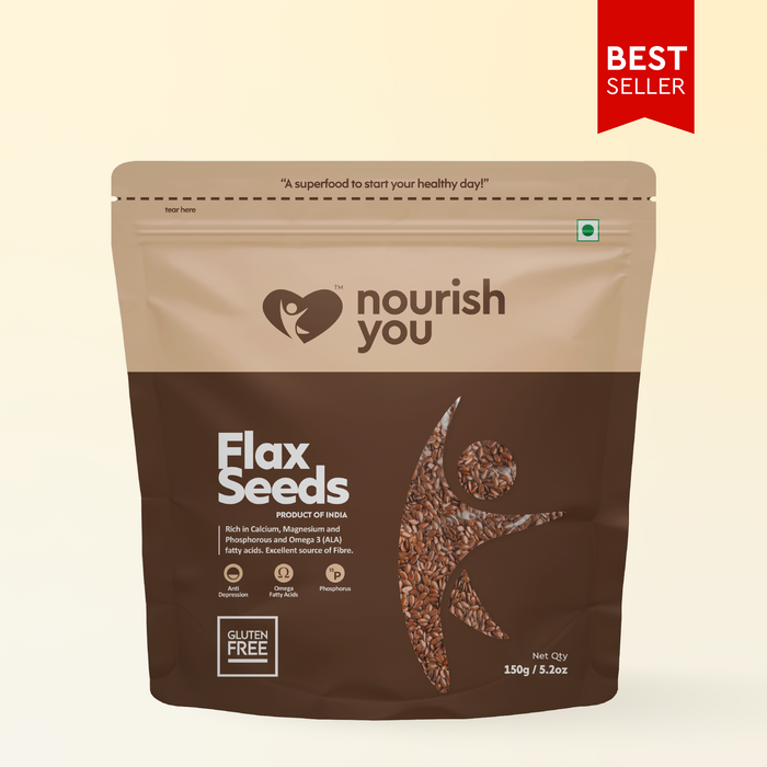 Flax seeds, Omega-3 rich, Whole grain