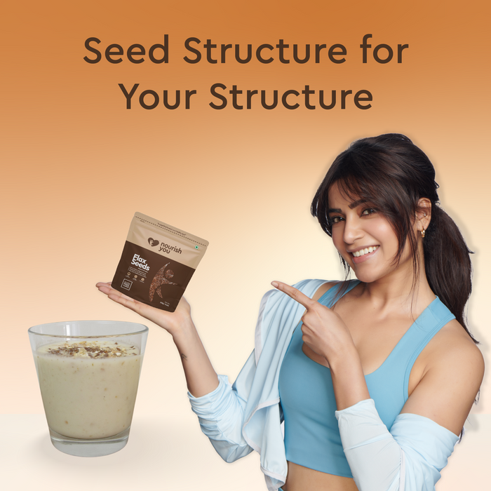 Flax seeds, Omega-3 rich, Whole grain