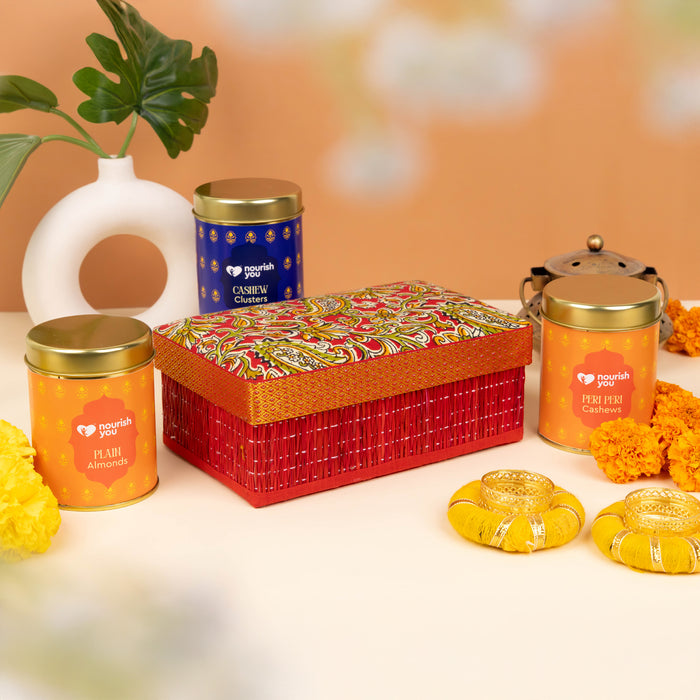 Diwali Luxe Hamper – Kalamkari Katha Heritage Gift Box