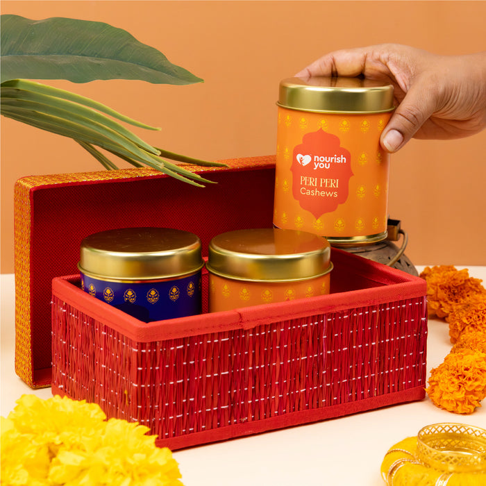 Diwali Luxe Hamper – Kalamkari Katha Heritage Gift Box