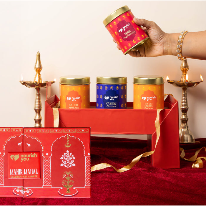 Noor Premium Diwali Hamper – Manik Mahal Gift Box