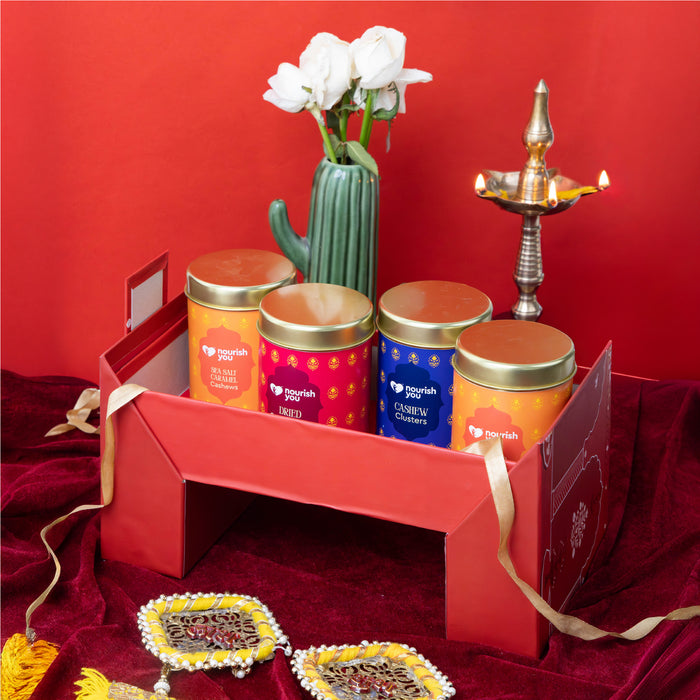 Noor Premium Diwali Hamper – Manik Mahal Gift Box