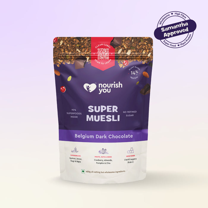 Super muesli - Belgium dark chocolate | 400g