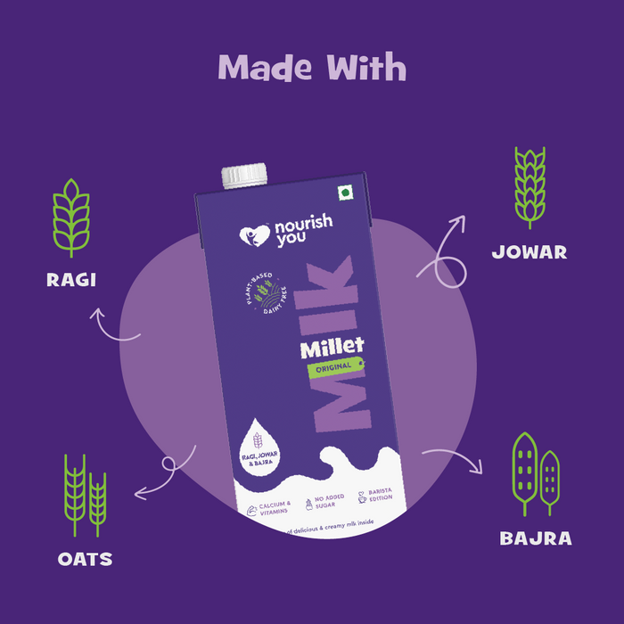 Millet mlk original - subscription - 200 ml (pack of 6)