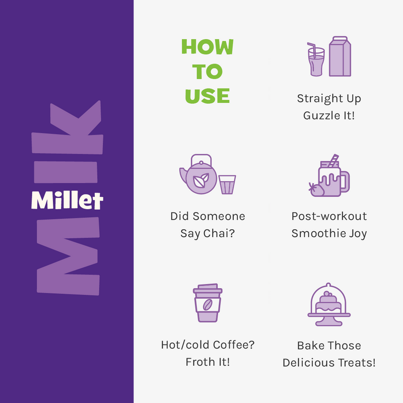 Millet mlk original - subscription - 200 ml (pack of 5)