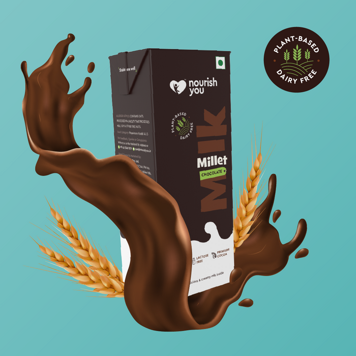 Millet mlk chocolate flavour - subscription - 200 ml (pack of 6)