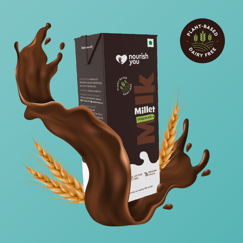Millet mlk chocolate flavour - subscription - 200 ml (pack of 5)