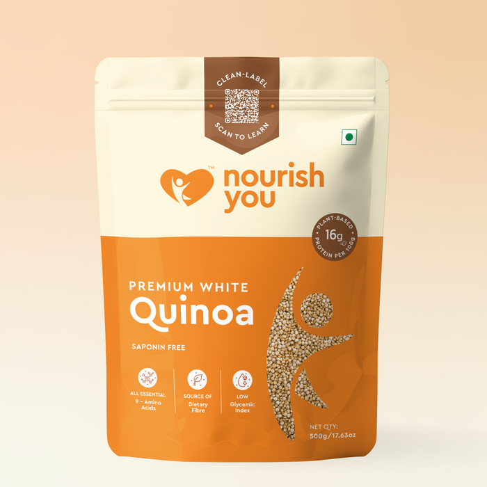 Premium White Quinoa, Superfood, Wholegrain 500gm