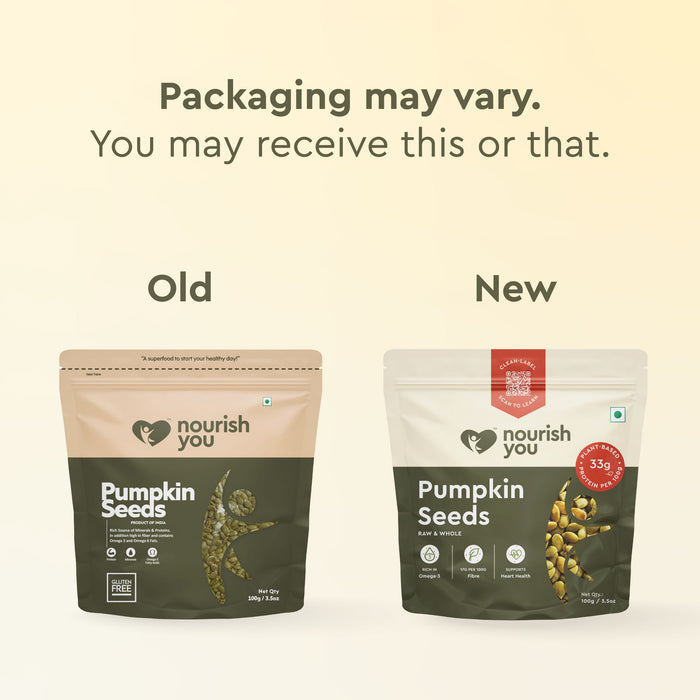 Pumpkin seeds, Zinc Rich, Magnesium Rich