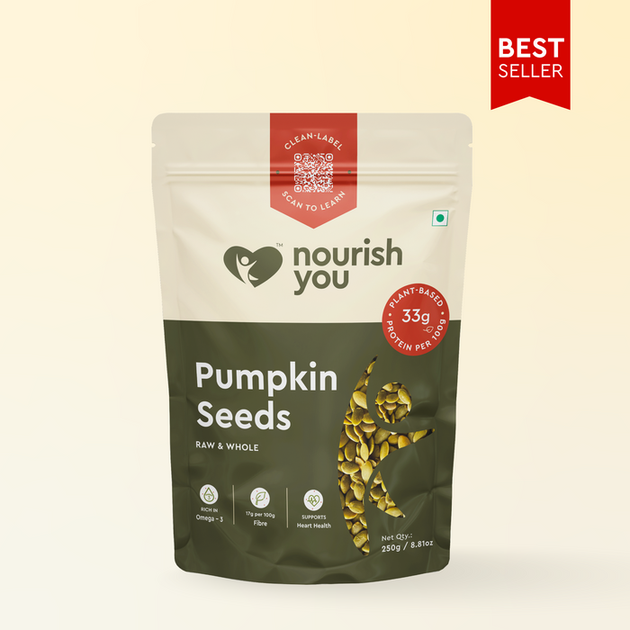 Pumpkin seeds, Zinc Rich, Magnesium Rich