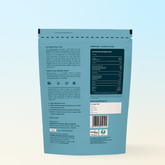 Quinoa flour, Dietary Fiber And Protein | 750G