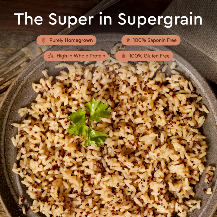 Quinoa With Brown Rice Mix, Superfood, Wholegrain 500gm